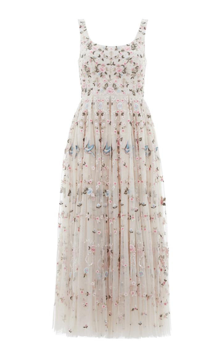 Moda Operandi Needle & Thread Regency Printed Tulle Dress