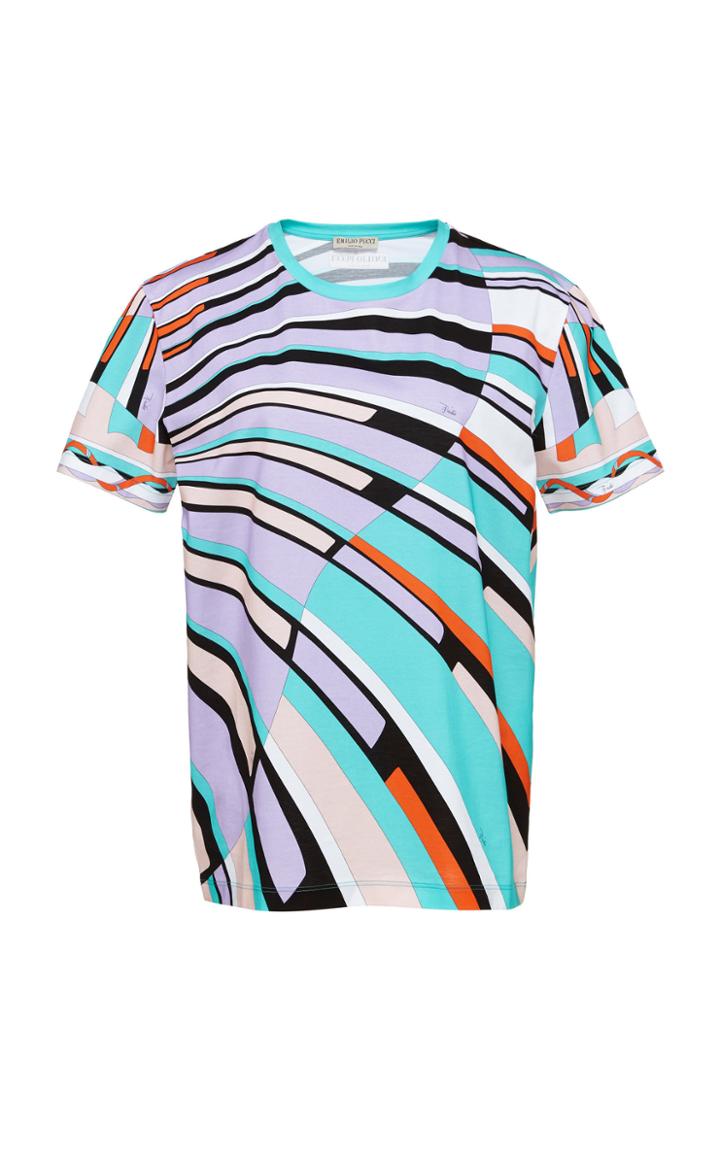Emilio Pucci Printed Jersey T-shirt