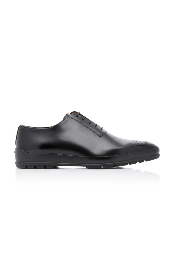 Bally Redison Calfskin Cap-toe Dress Shoes