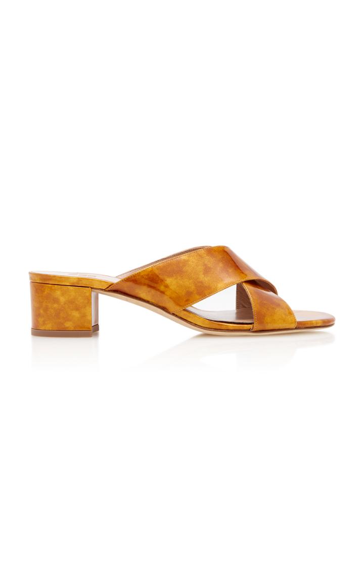 Maryam Nassir Zadeh Lauren Leather Slides