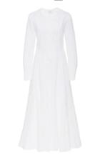 Moda Operandi Rebecca De Ravenel Cotton Button-front Shirt Dress Size: 0