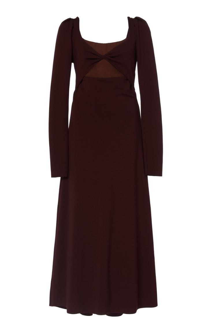 Johanna Ortiz Philosophy Cutout Jersey Midi Dress