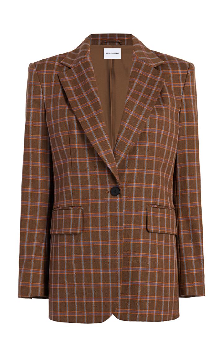 Moda Operandi Michelle Waugh The Dixie Tartan Plaid Blazer