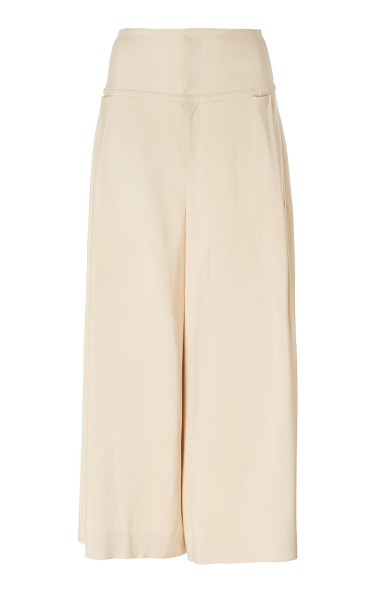 Roland Mouret Lenark Wool Crepe Culottes