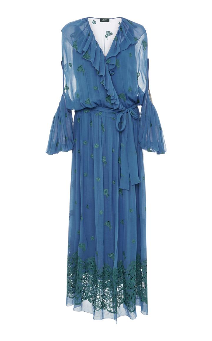 Alena Akhmadullina Cut Out Wrap Dress