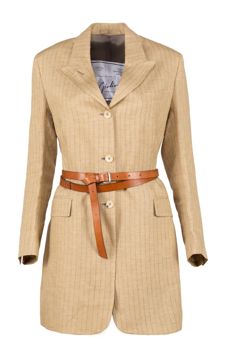 Giuliva Karen Linen Blazer
