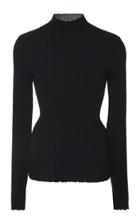 Acne Studios Katina Raw-hem Ribbed Knit Top