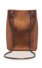 Rochas Small Copper Bucket Bag