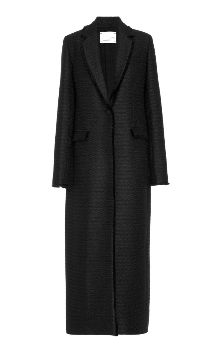 Bouguessa Tweed Long Blazer