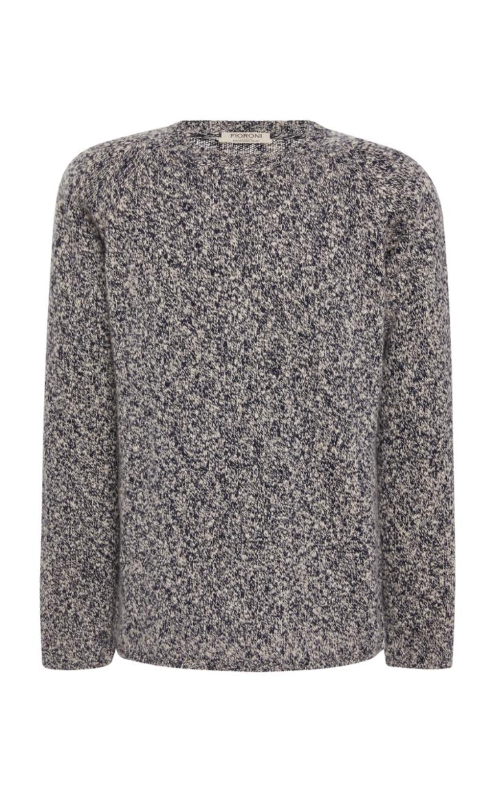 Fioroni Marled Shetland-cashmere Sweater
