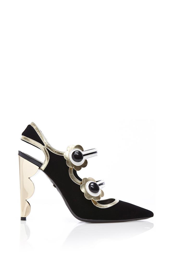 Nicholas Kirkwood Polly Petal Wren Mary Jane Pump