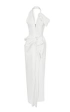 Moda Operandi Maticevski Victoria Gown With Ruffle Contrast