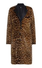 Paco Rabanne Leopard-print Faux Fur Coat