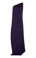 Maison Rabih Kayrouz One-shoulder Satin-crepe Gown