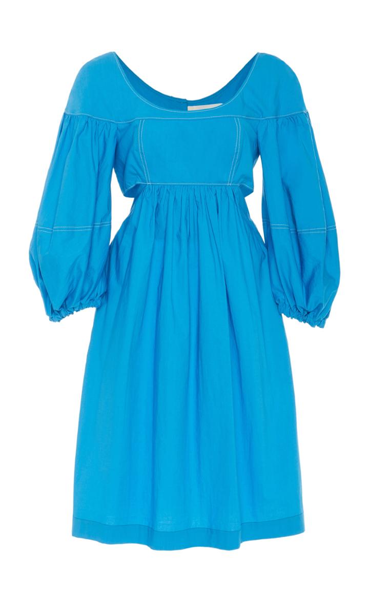 Isa Arfen Sanremo Cutout Cotton Dress