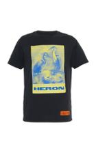 Heron Preston Printed Cotton-jersey T-shirt