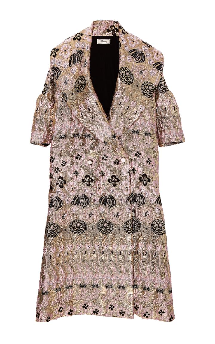 Temperley London Tower Jacquard Coat