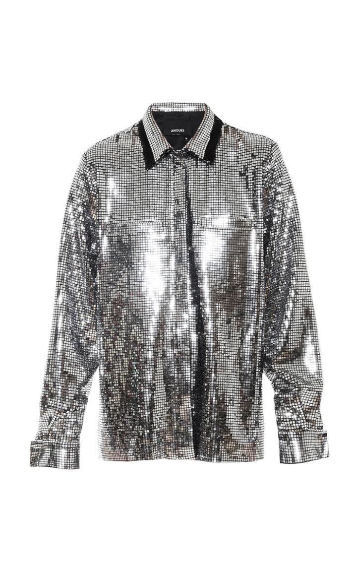Moda Operandi Anouki Double Collar Disco Shirt