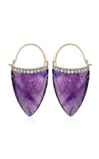 Moda Operandi Noor Fares 18k Yellow Gold Sahasrara Earrings