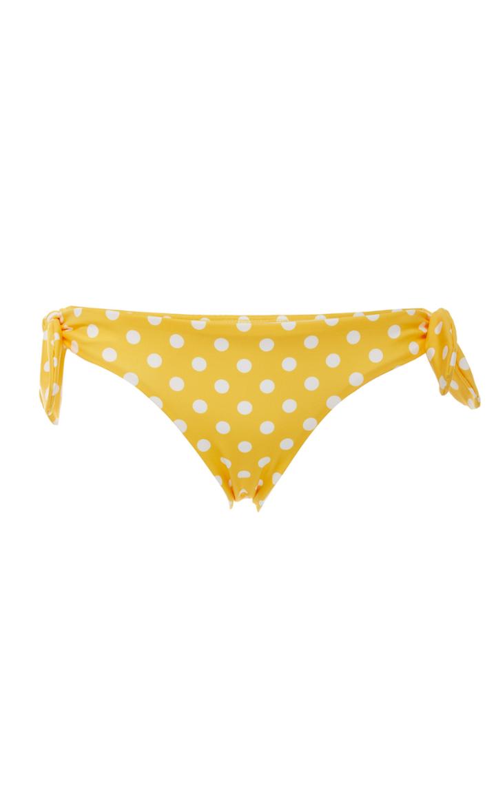 Verde Limon Sendai Knotted Bikini Bottoms