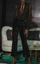 Alexis Charis Lace Long Sleeve Top