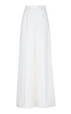 Delpozo Crepe High Waist Wide Leg Trousers
