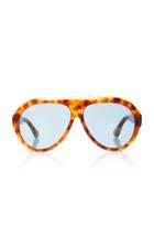 Gucci Guillochet Oversized Acetate Square-frame Sunglasses