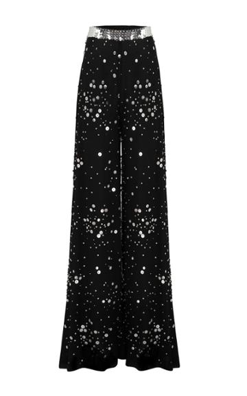 Raisa Vanessa Strass Embellished Black Pants