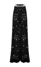 Raisa Vanessa Strass Embellished Black Pants