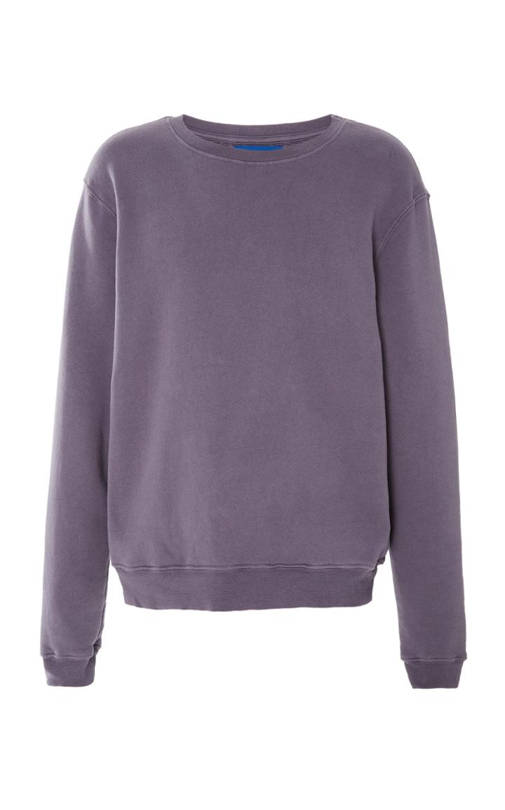 Simon Miller Waz Logo-print Cotton-jersey Sweatshirt Size: M