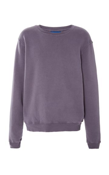 Simon Miller Waz Logo-print Cotton-jersey Sweatshirt Size: M