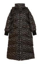 Jonathan Simkhai Printed Maxi Puffer Coat