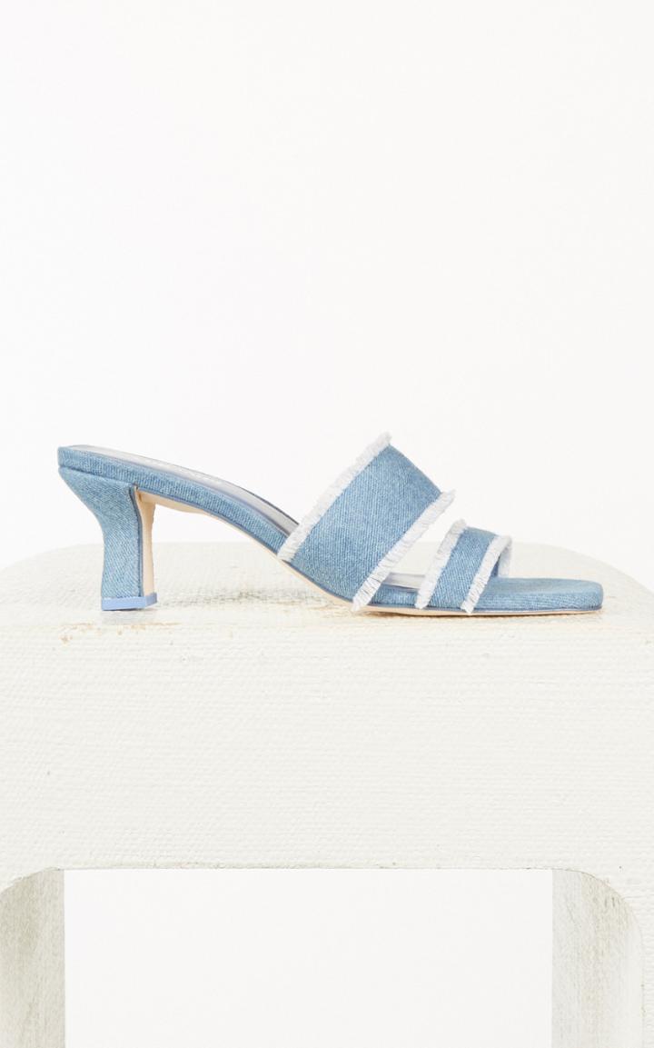 Moda Operandi Cult Gaia Fae Denim Sandals