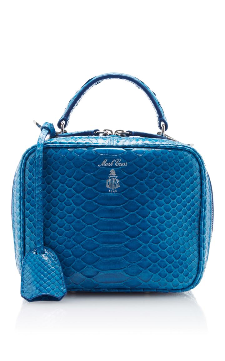 Mark Cross Laura Python Bag
