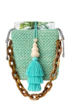 Maison Alma Bahia Blue Crochet Tote