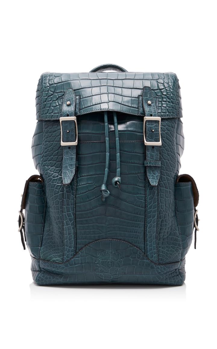 Ghurka Explorer Alligator Backpack