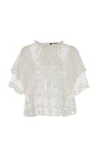 Isabel Marant Seal Ruffle Cotton Top