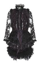 Roberto Cavalli Lace Ruffled Dress