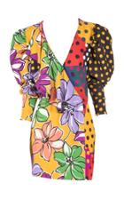 Emanuel Ungaro Ruffle Mini Dress