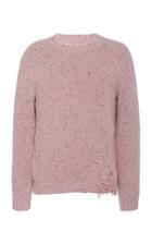 Maison Margiela Ripped Detail Crewneck Sweater
