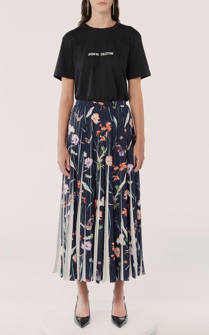 Moda Operandi Jason Wu Collection Logo-print Cotton Jersey T-shirt