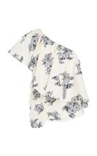 Sea Josephine Jacquard One Shoulder Top