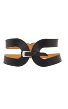 Maison Vaincourt M'o Exclusive Cage Leather Waist Belt Size: 70 Cm