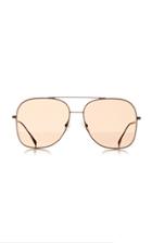 Fendi Metal Aviator-style Sunglasses