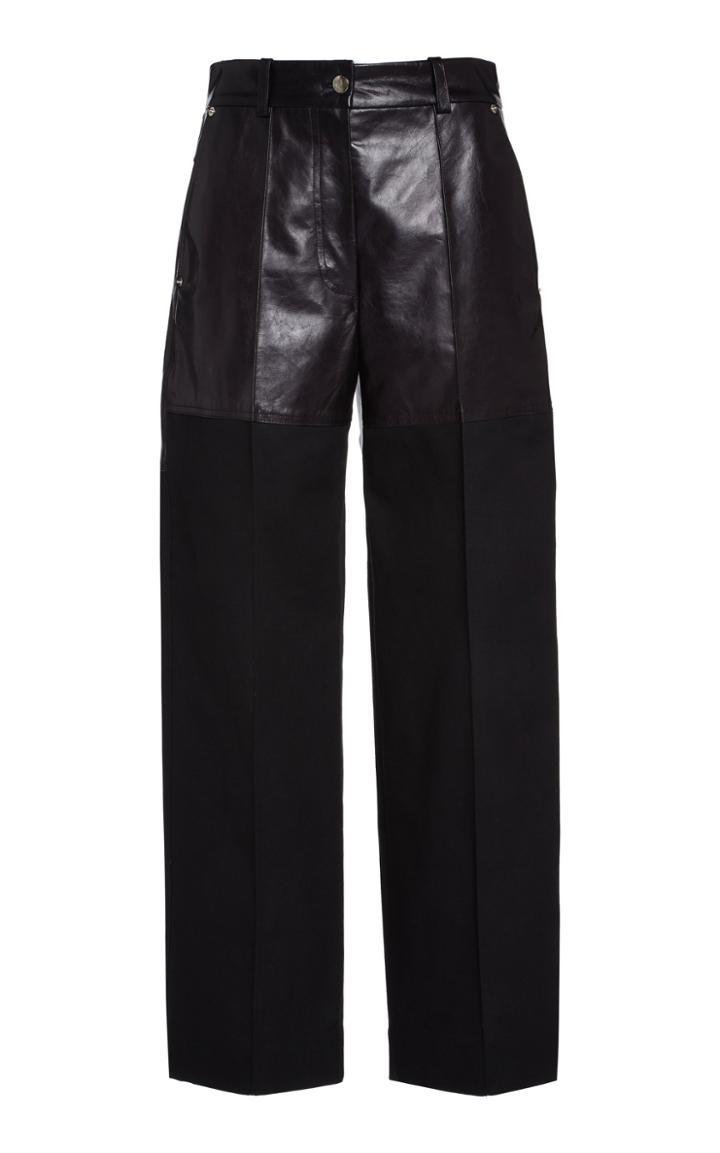 Moda Operandi Peter Do Mid-rise Leather Pants