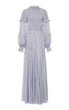 Moda Operandi Rachel Gilbert Cordelia Ruffle-embellished Dress Size: 2
