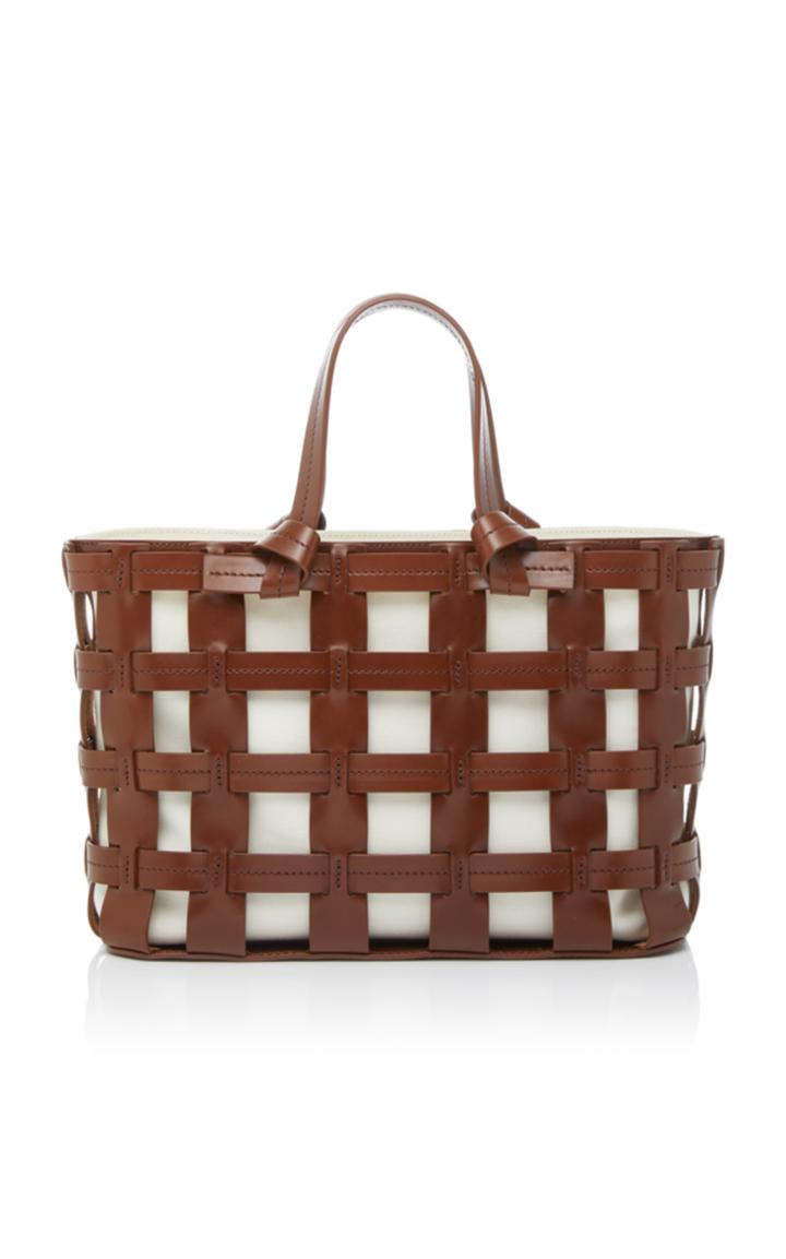 Trademark Frances Cutout Leather Tote