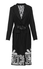 Moda Operandi Johanna Ortiz Iconography Embroidered Cotton-twill Long Jacket
