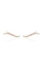 Moda Operandi Sophie Ratner 14k Gold Diamond Earrings