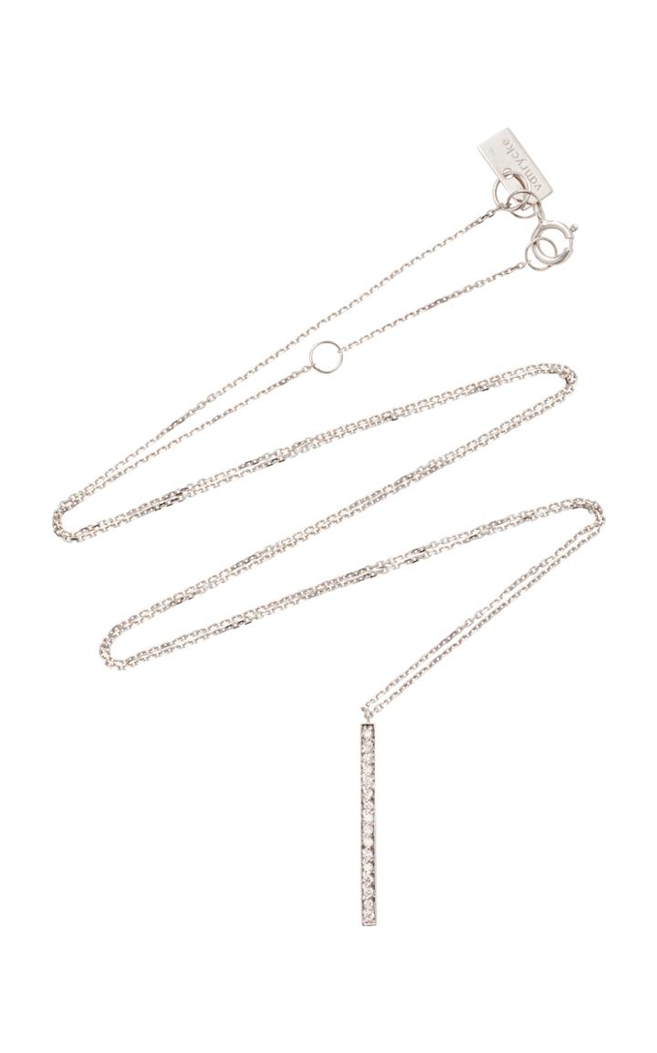 Moda Operandi Vanrycke 18k White Gold Diamond Necklace